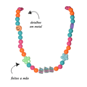 Colar Colorido Docinho (unidade)