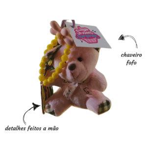 Chaveiro Fofo Ursinho (Unidade)