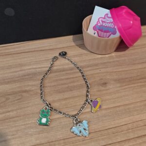 Pulseira Sweet Premium - 3 Pingentes