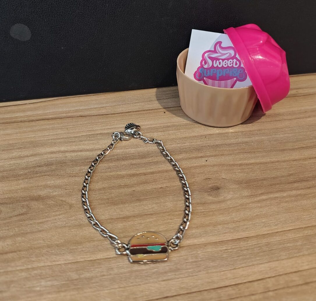 Pulseira Sweet Premium - Hamburger